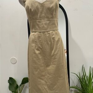 Dolce & Gabbana Beige Midi Dress